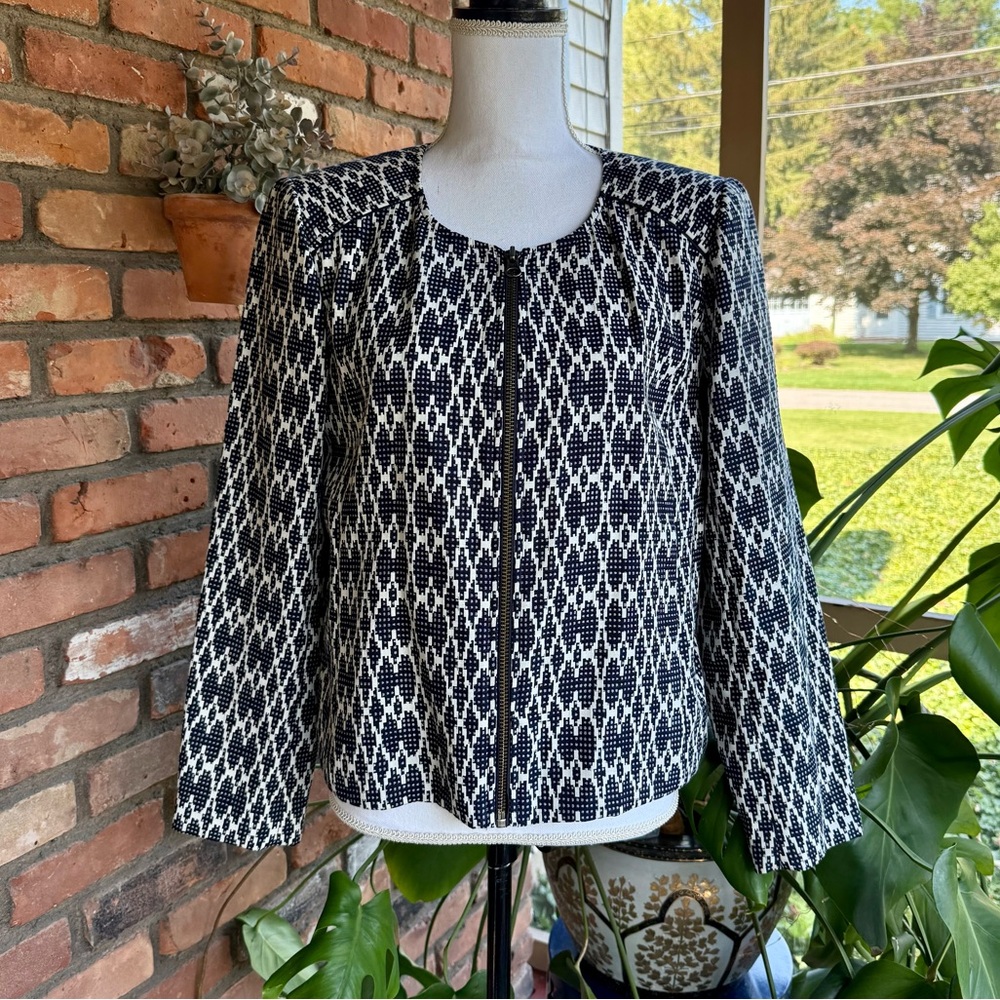 J. Crew Modern Textured Blazer Jacket